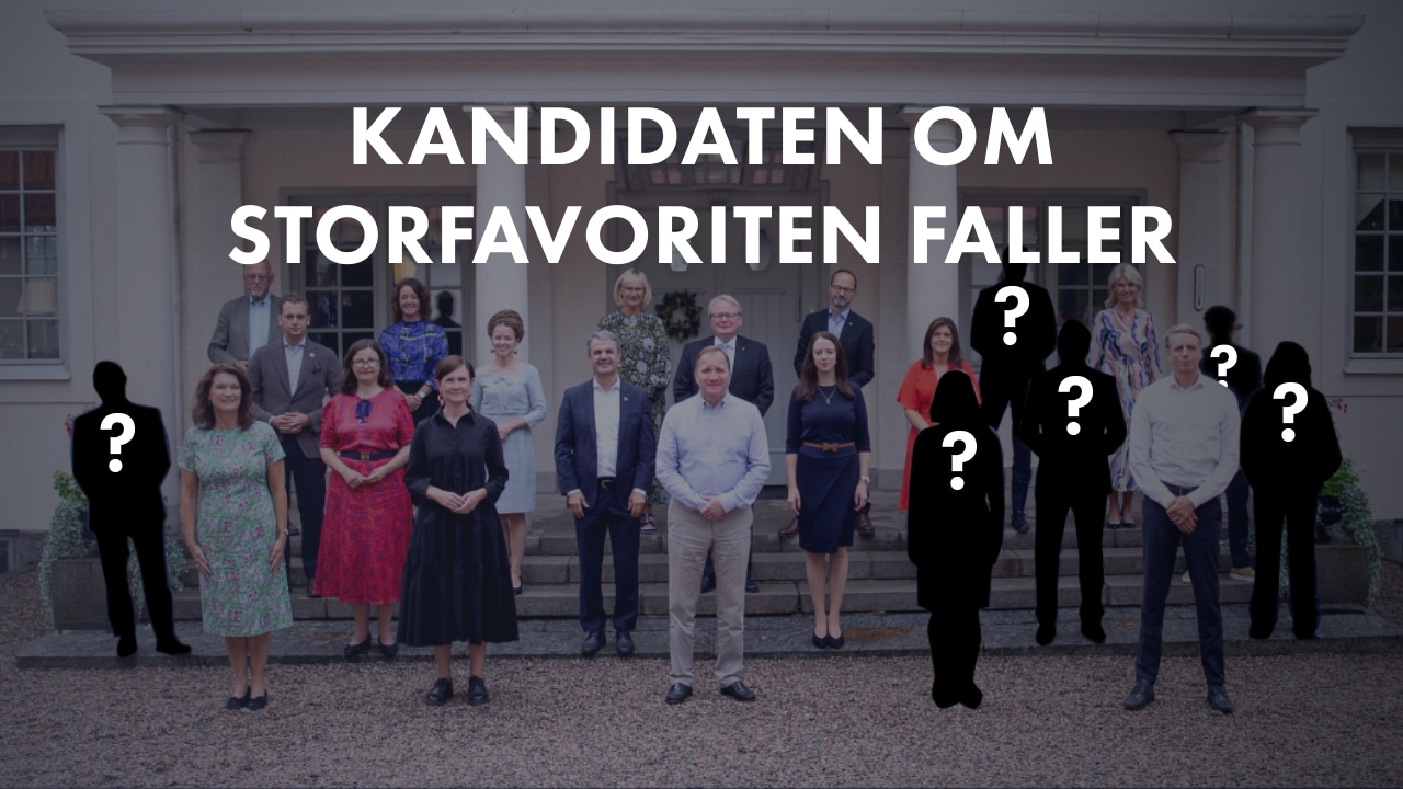 Kandidaten om storfavoriten faller