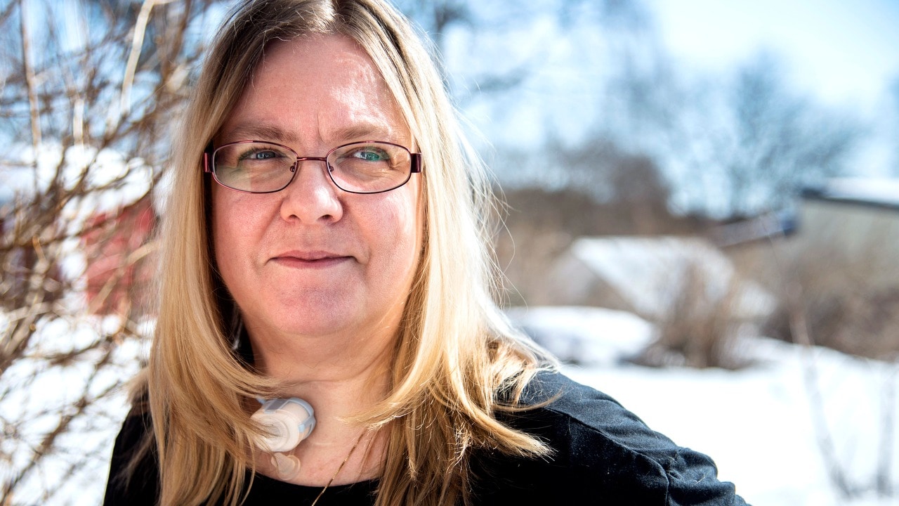 Petra kan kvävas – tvingas tjata sig till operation