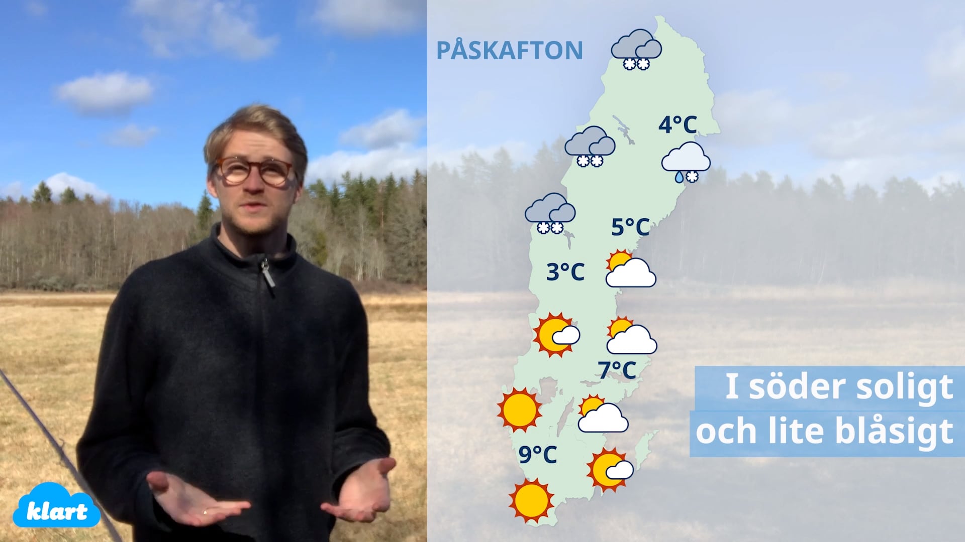 Så blir vädret i påsk