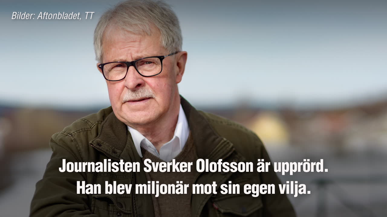 SVT-profil blev miljonär mot sin vilja
