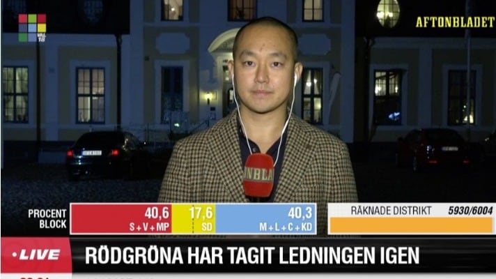 Patrik Lundberg på plats i Sjöbo: ”Gått bättre än vad SD kunnat drömma om”