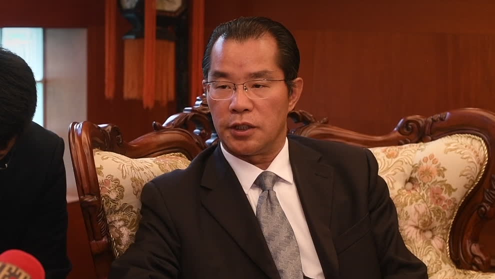 Kinas ambassadör: "Gissningar, inte fakta"