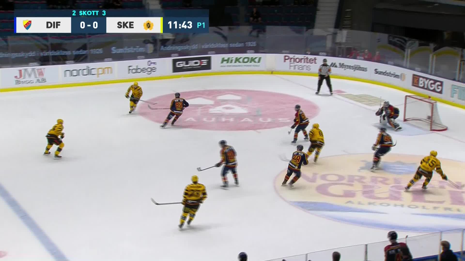 Målexplosion sänkte Djurgården på Hovet