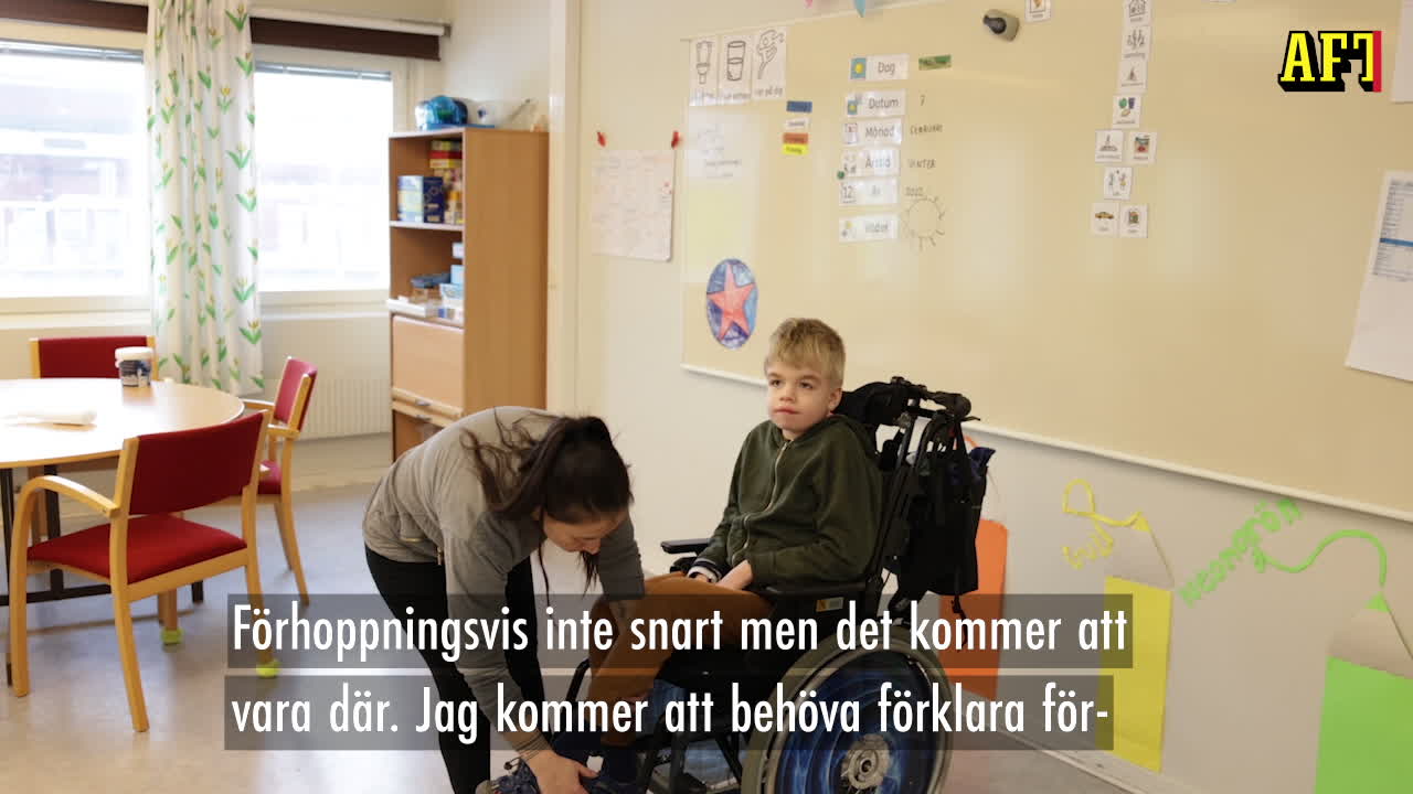 Pappan Oskar: "Min son kommer att dö före mig"