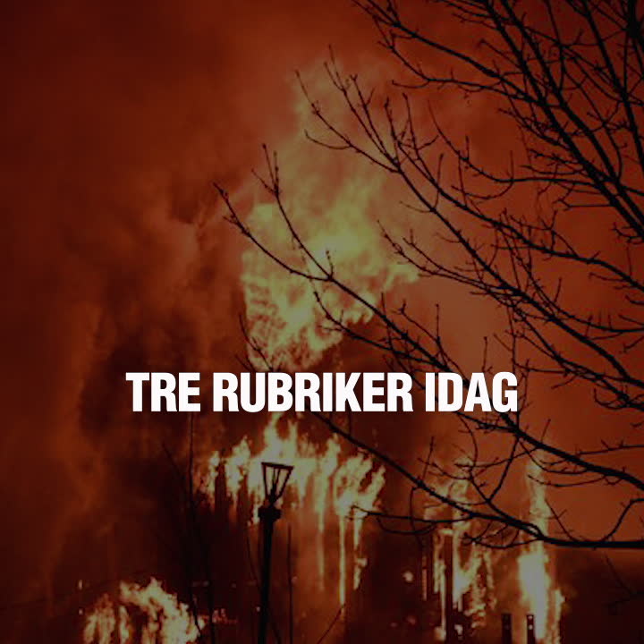 Tre rubriker - 31 mars