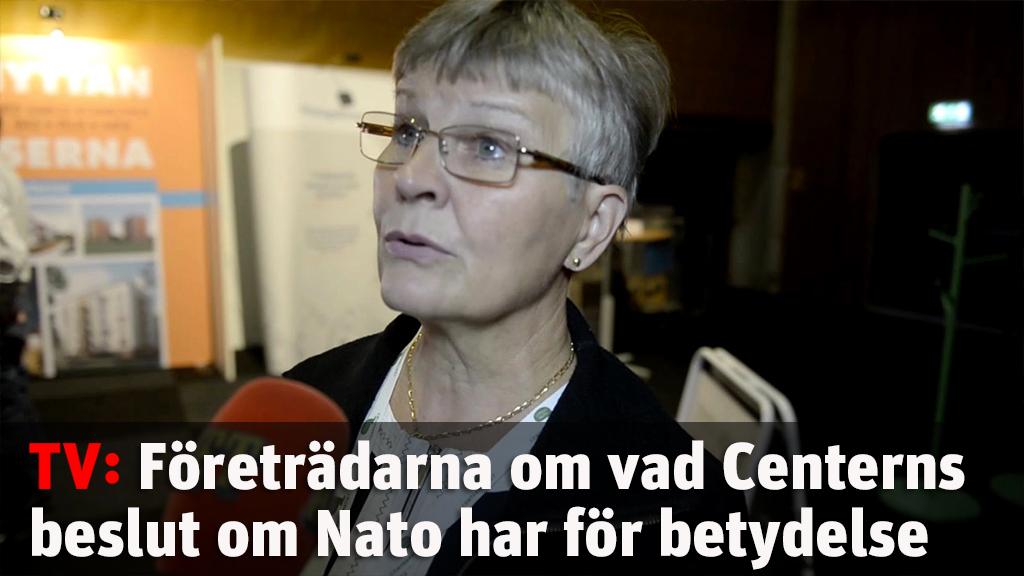 Maud Olofsson om Centers Nato-beslut