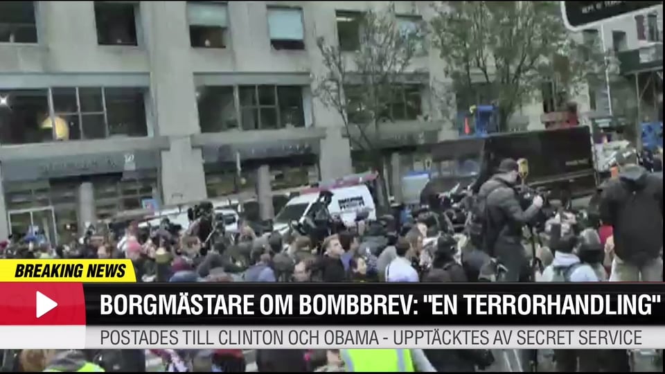 Borgmästaren om bombbrev: "En terrorhandling"