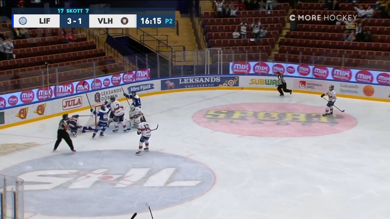 Se Leksands sju(!) mål mot Växjö