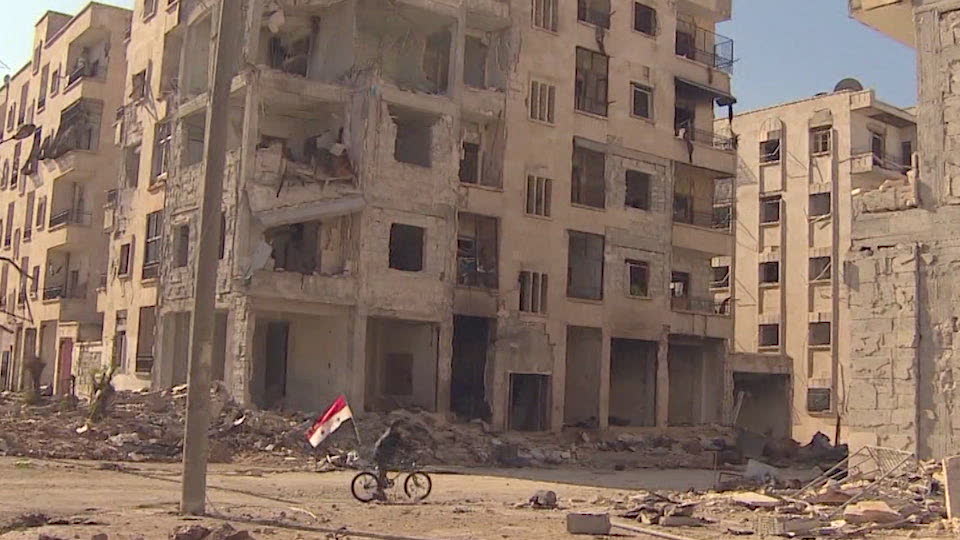 Östra Aleppo – en raserad stad