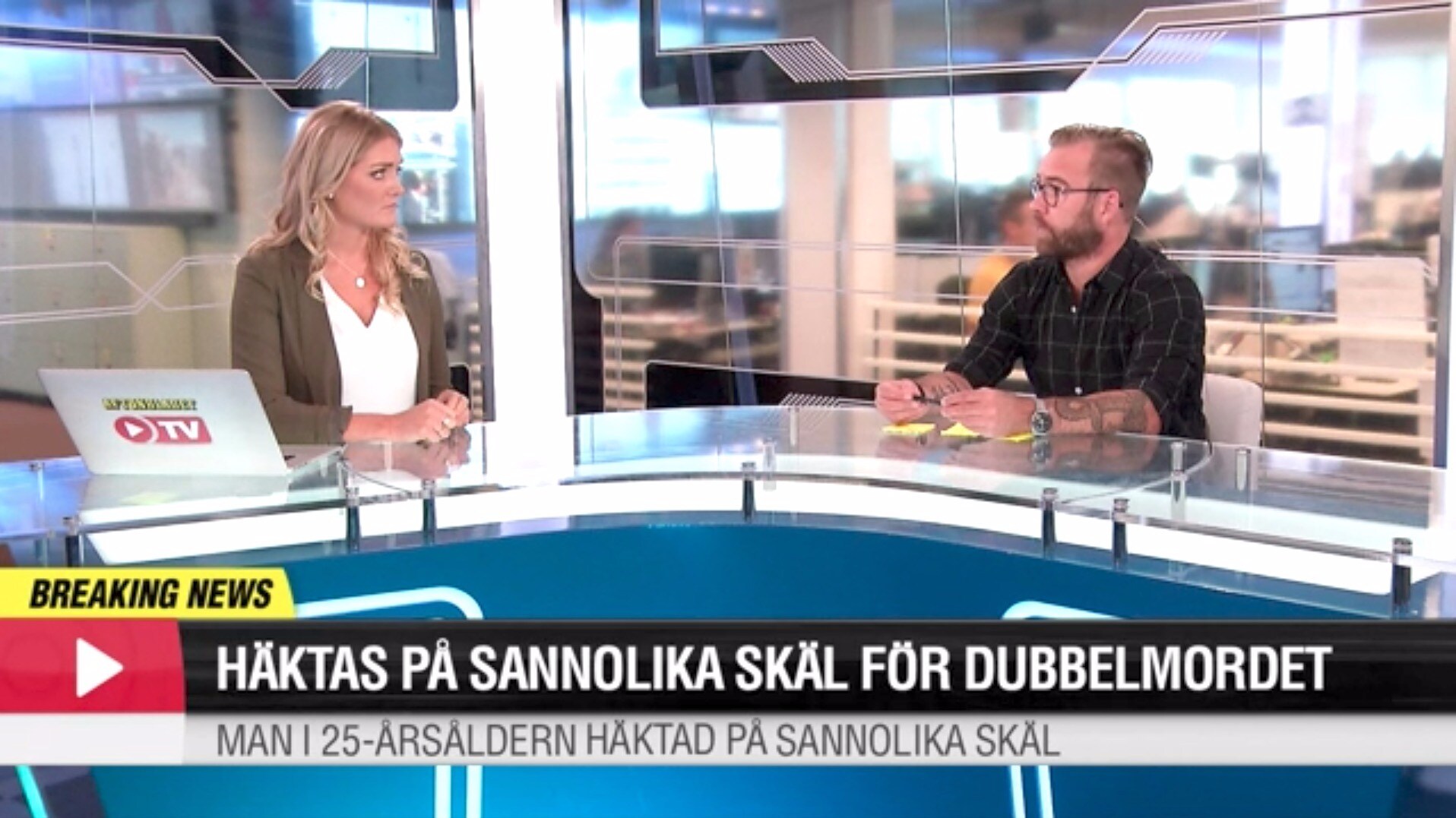 Småbarnspappa häktas för dubbelmordet