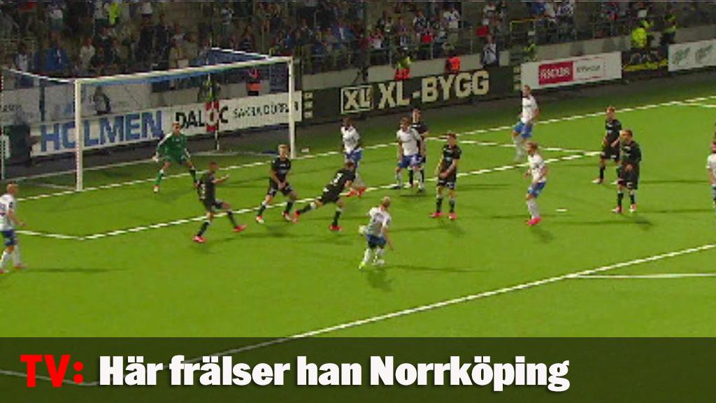 Här frälser han Norrköping