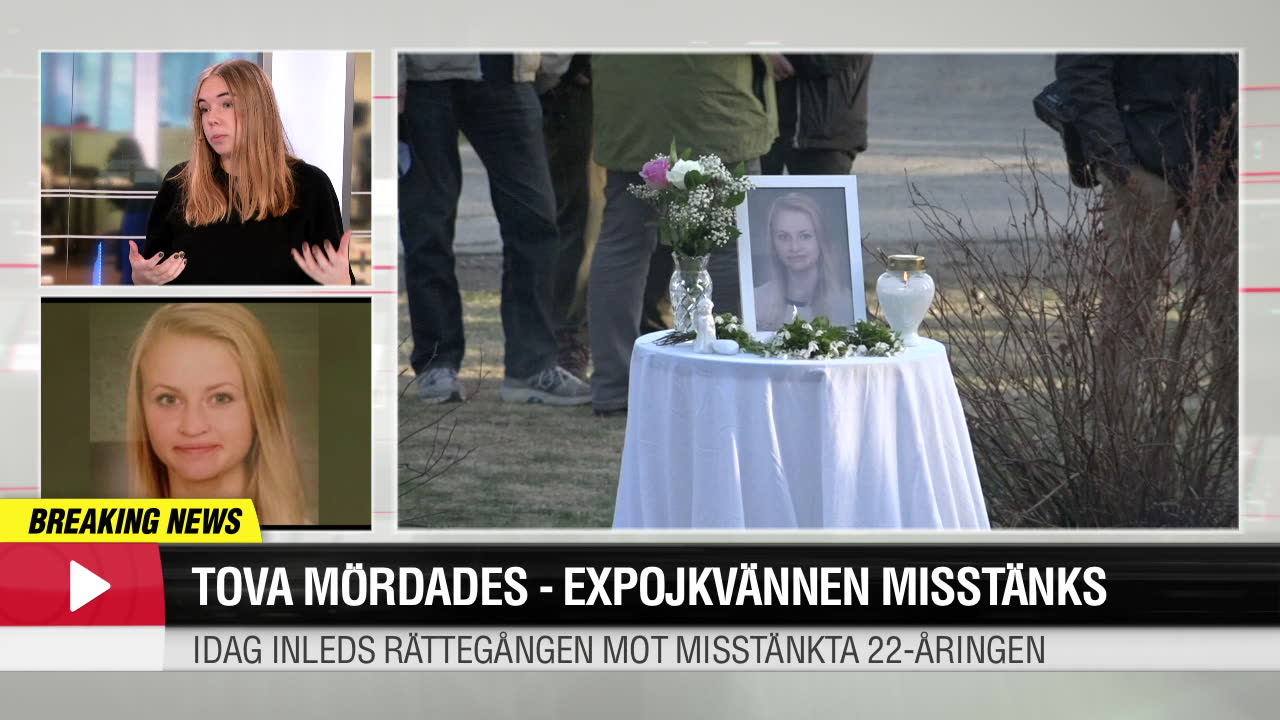 Tova mördades - expojkvännen misstänks
