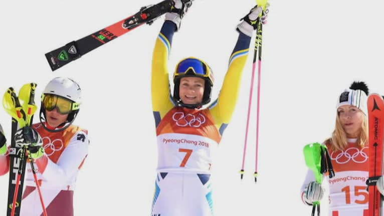 Frida Hansdotter tog guld