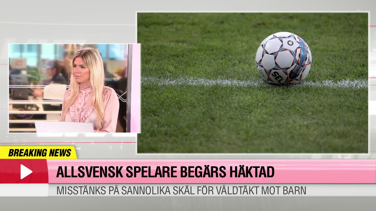 Allsvensk spelare begärs häktad