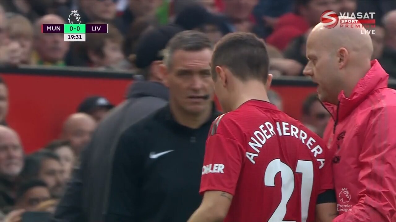 Skadekaos för United i mötet med Liverpool