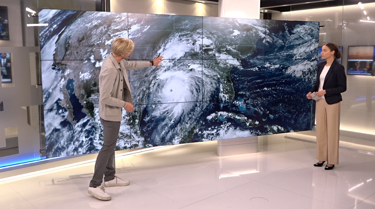 Meteorologen Mikael Sjöstrand kommenterar stormen