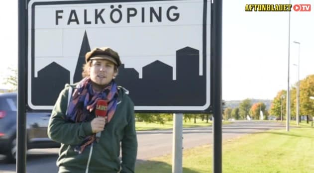 Ronnie Sandahl om sin hemstad Falköping