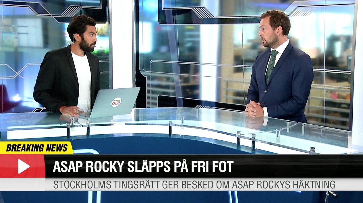 ASAP ROCKY släpps på fri fot