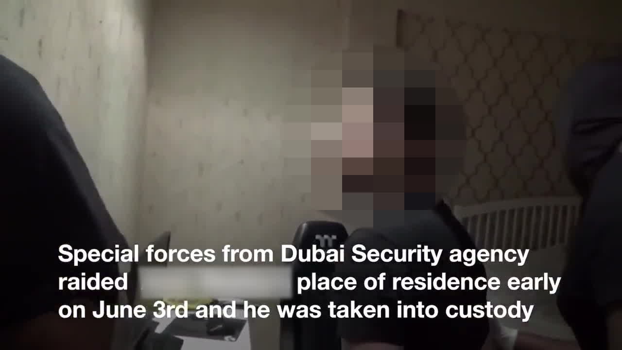 Här grips ledaren för "Los Suecos" – svenskarna