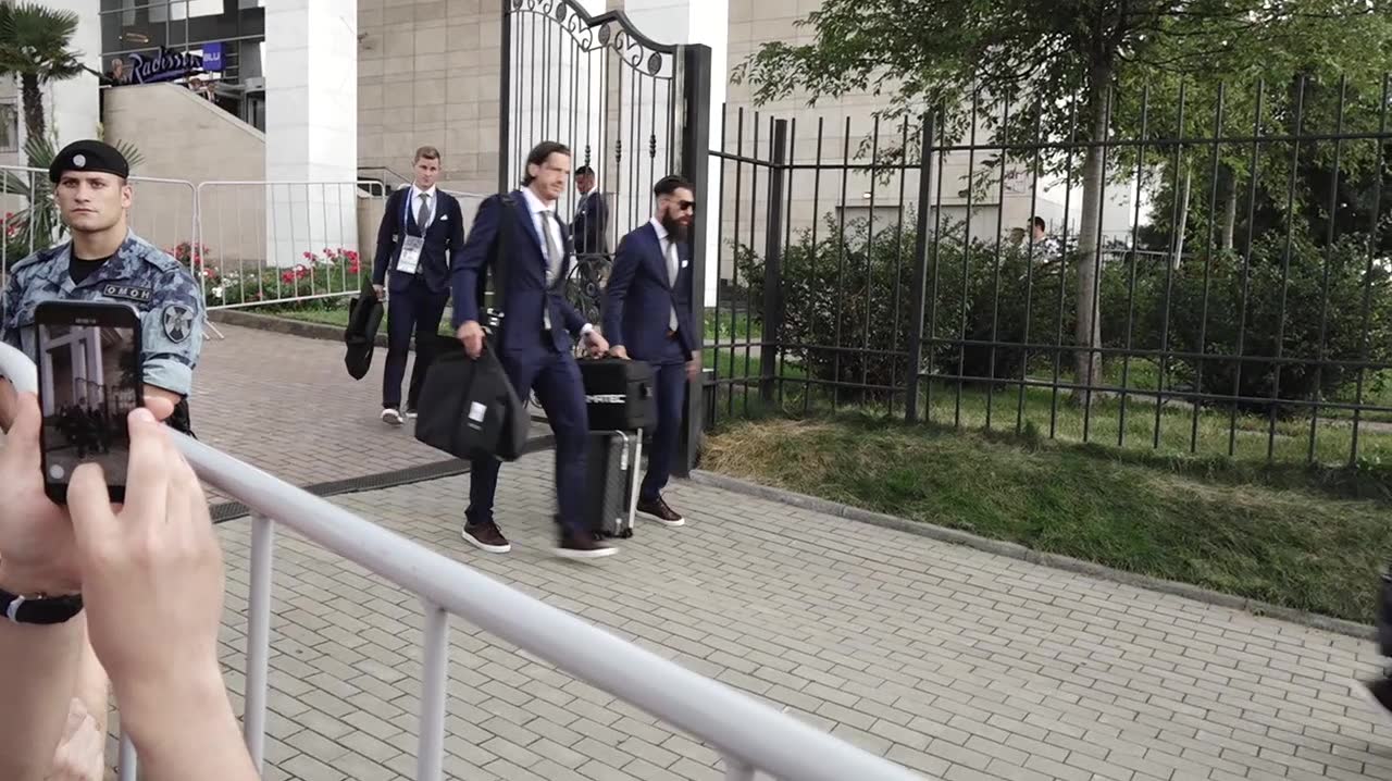 Här psykar tyska fansen svenskarna