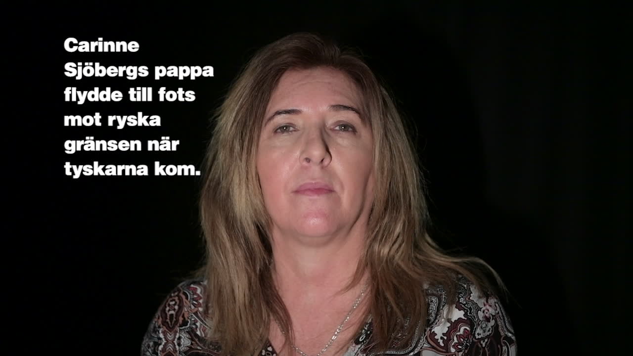 Carinne: "De lämnade bild på Hitler"