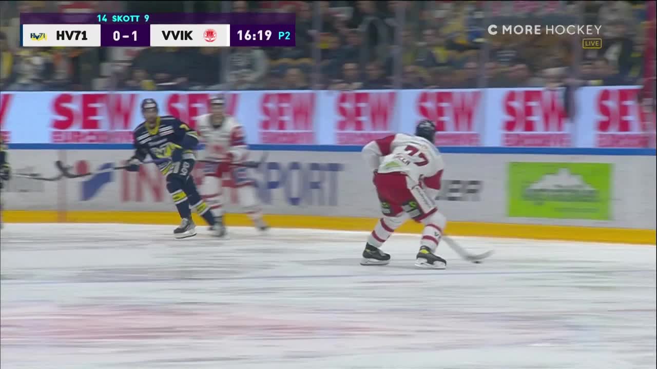 HV71 slog Västervik efter jättevändning