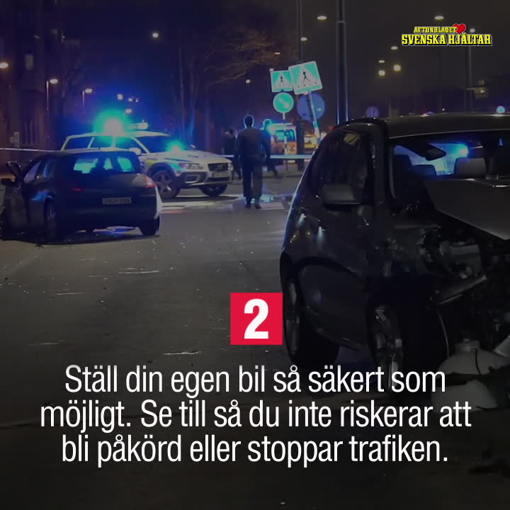 Fem sätt att hjälpa vid trafikolycka