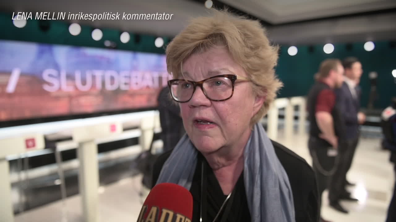 Lena Mellin om vinnarna och förlorarna i EU-slutdebatten