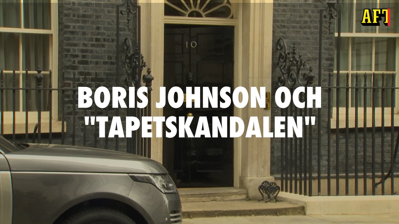 Boris Johnson nekar till tapetskandalen: "Jag betalade personligen"