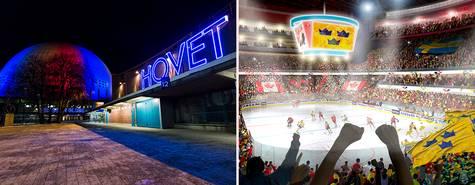 ”River Hovet och renoverar Globen till en superarena”