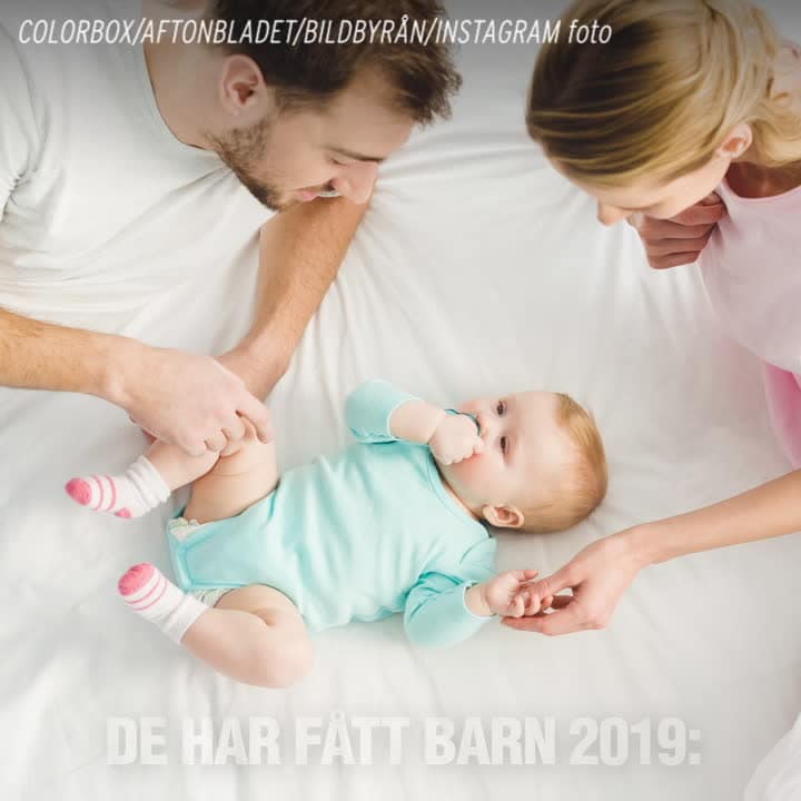 De har fått barn 2019