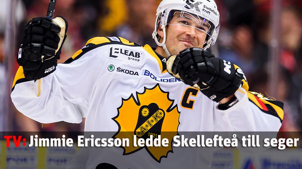 Jimmie Ericsson ledde sitt Skellefteå till derbyseger