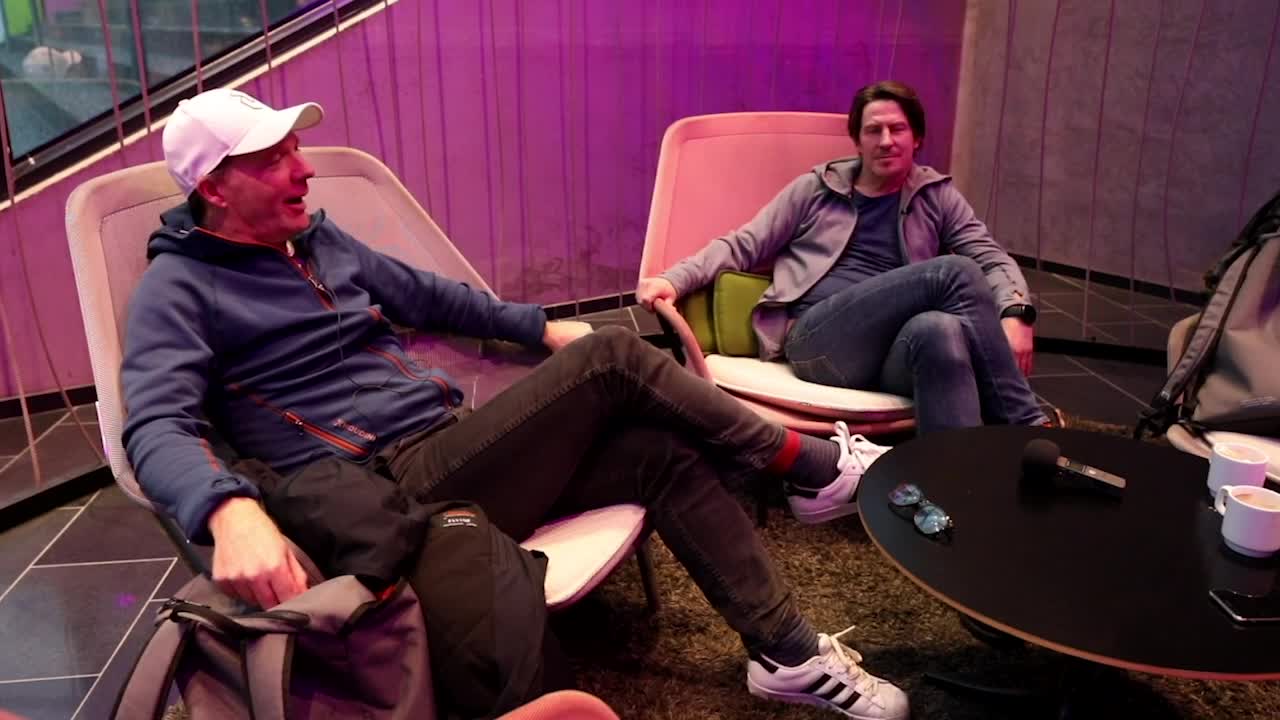 Erik Niva träffar Djurgårdens tränarduo