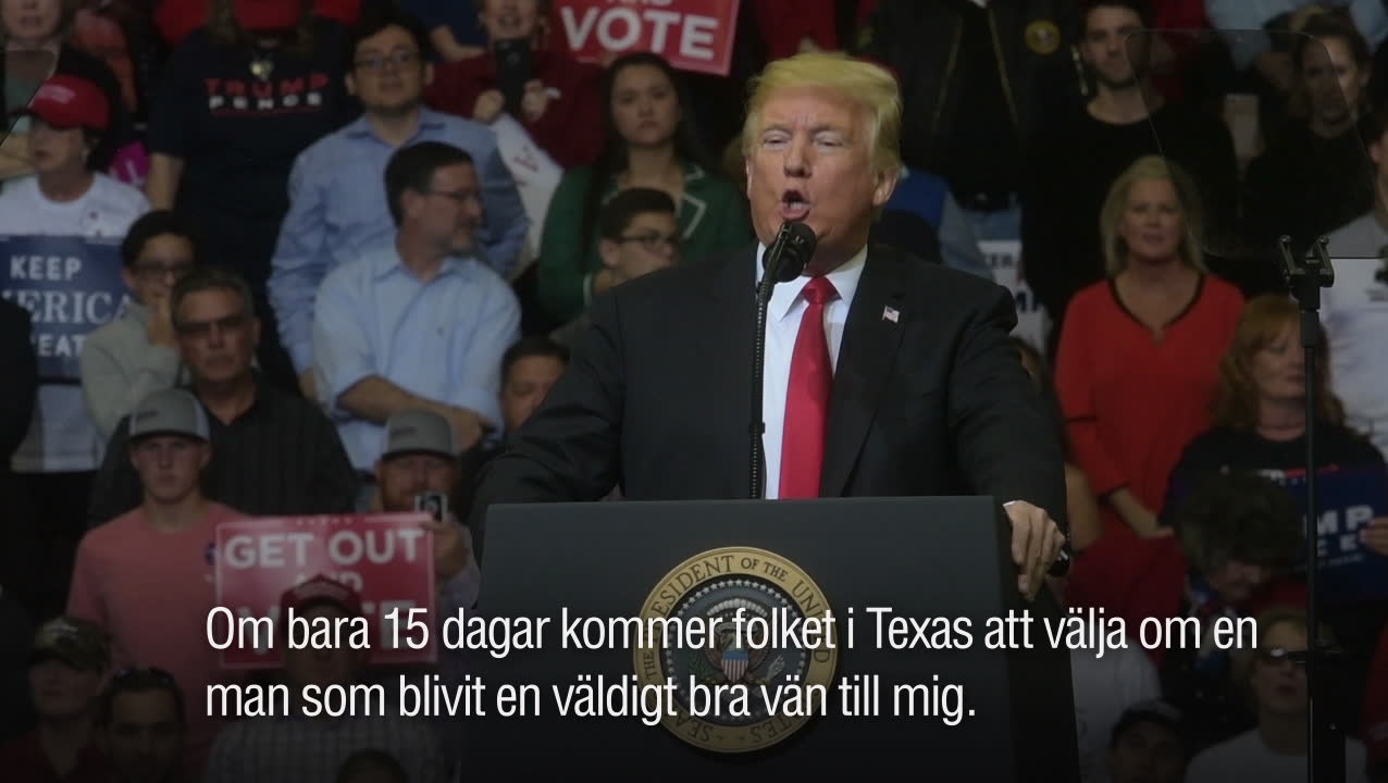 Trump hyllar förre fienden – för att rädda partiet