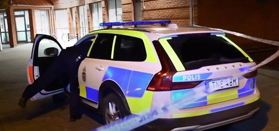 Explosion vid polishus