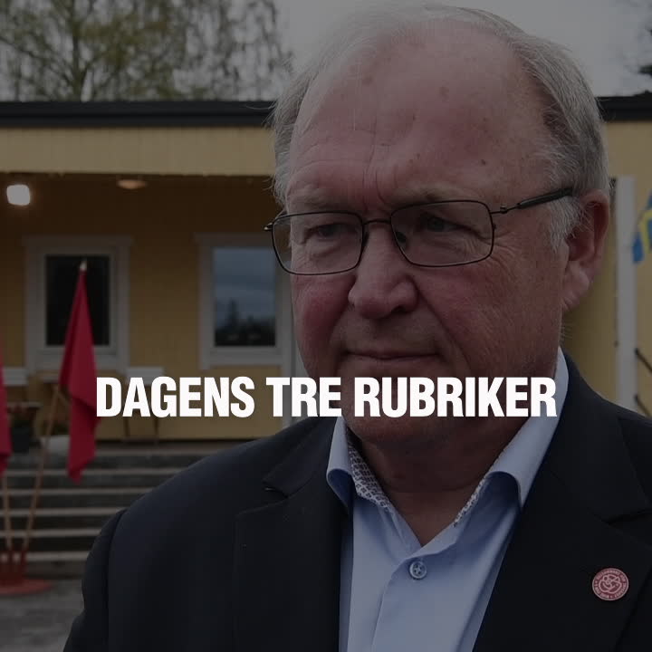 Dagens tre rubriker