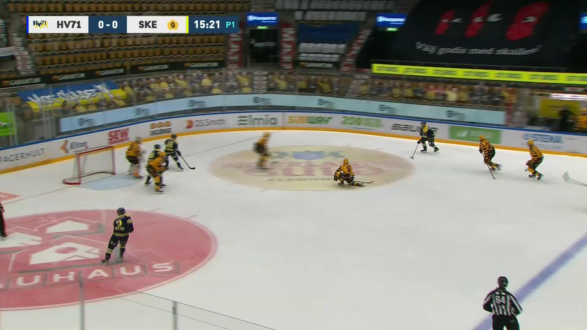 Skellefteå slog svagt HV71 med uddamålet