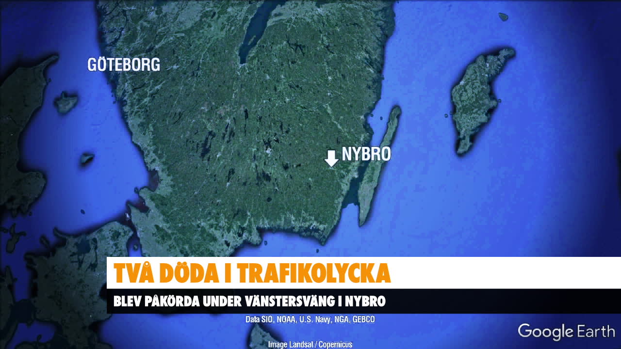 Två döda i trafikolycka i Nybro