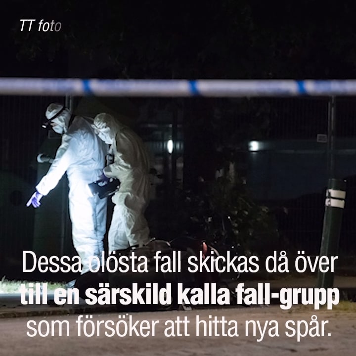 Över 600 olösta mord i Sverige – kallas ”kalla fall”