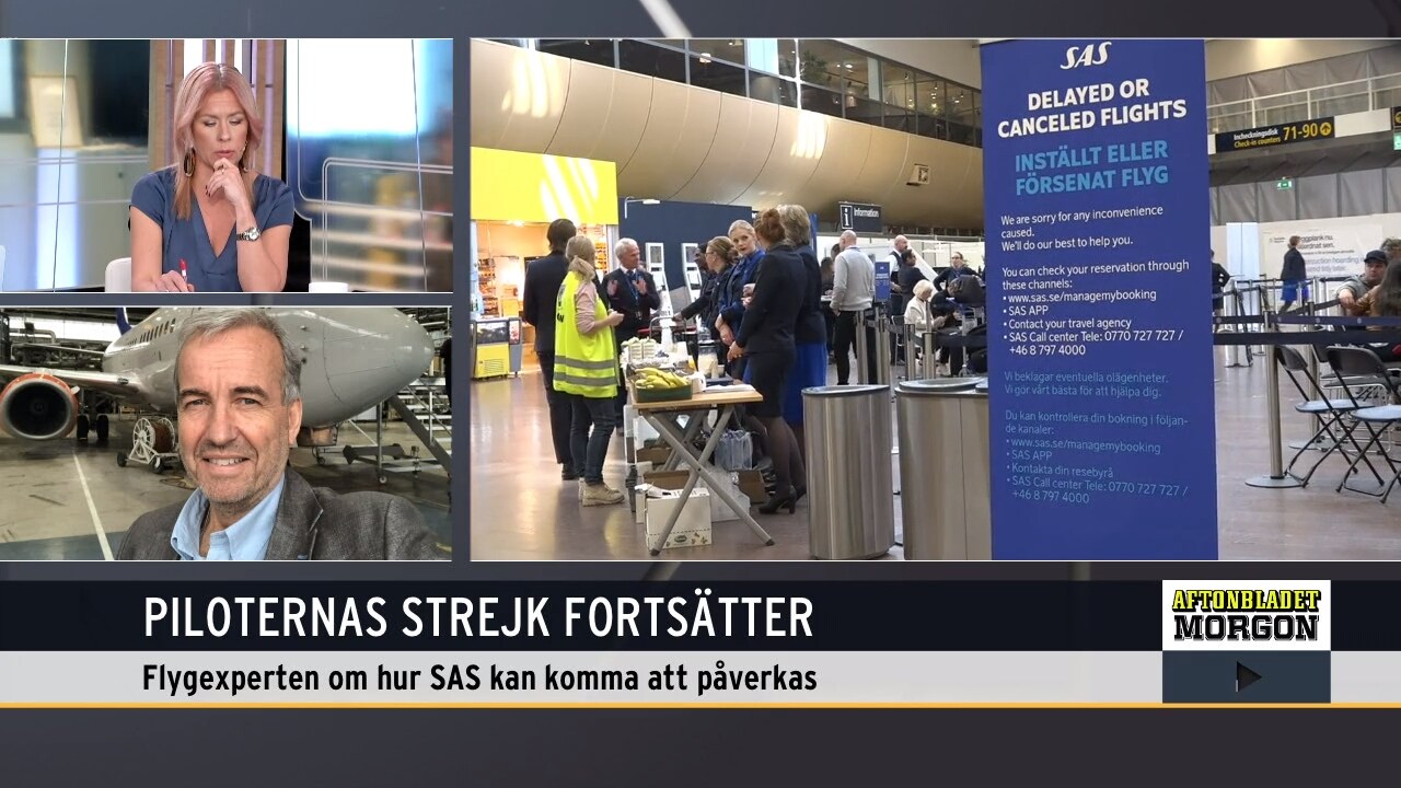 "SAS tappar förtroendet hos passagerarna"