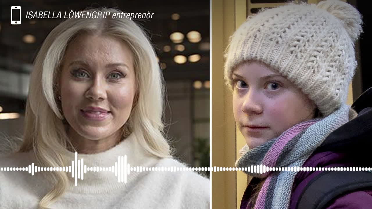Isabella Löwengrip om Greta Thunberg: "En dos av hennes passion"
