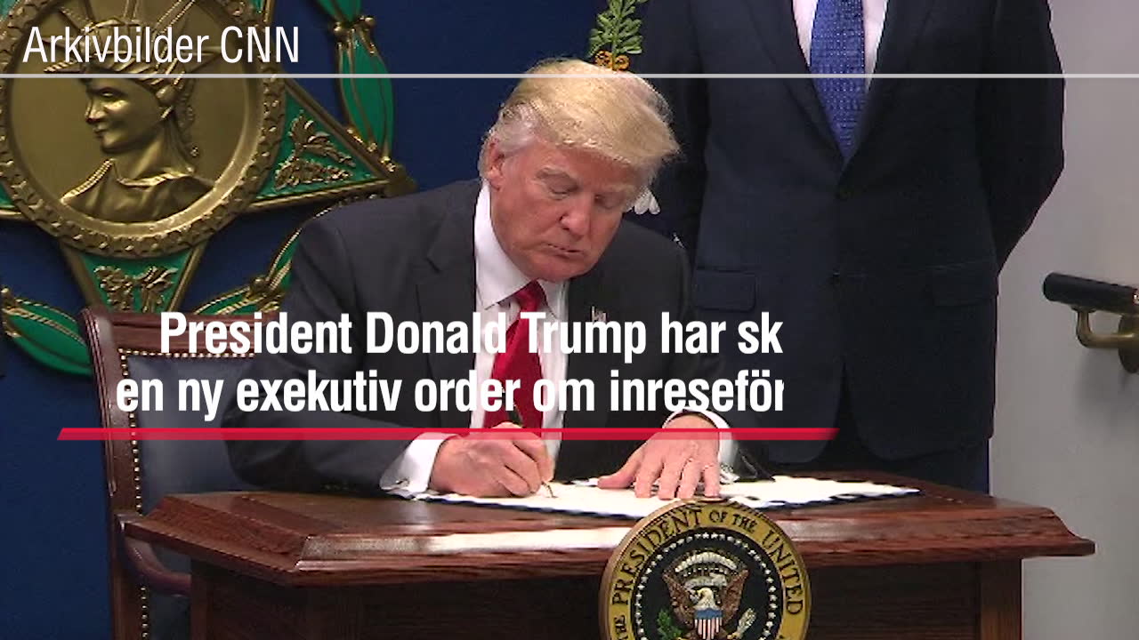 Det här är Trumps nya inreseförbud