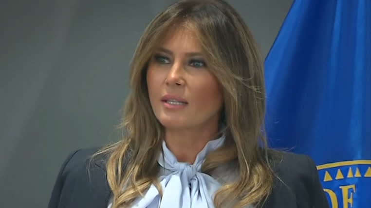 Kritiker: Melania har ingen trovärdighet