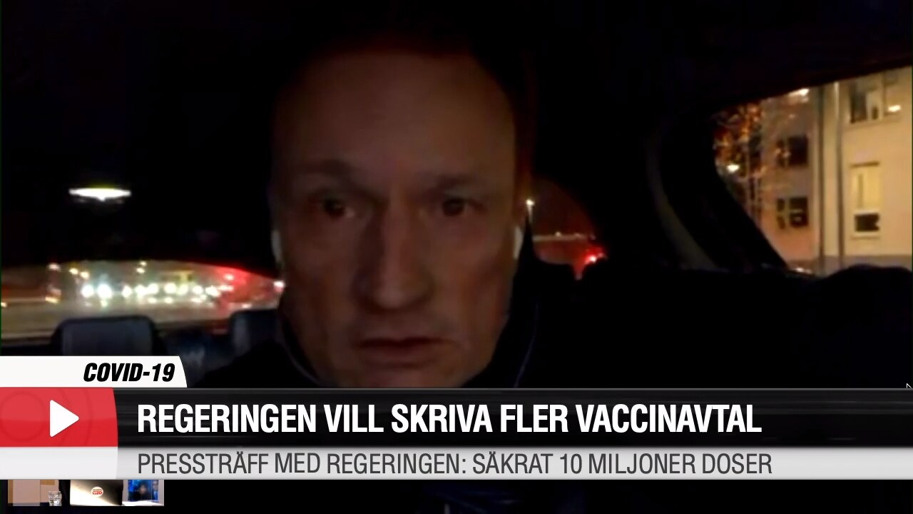 Matti Sällberg om vaccinjakten: "Tycker att det går jättebra"