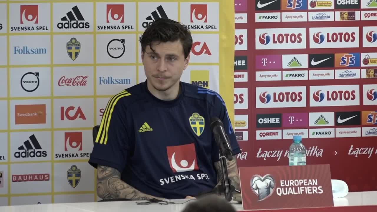 Lindelöf om att spela VM i Qatar: "Enkelt att säga att vi ska bojkotta"