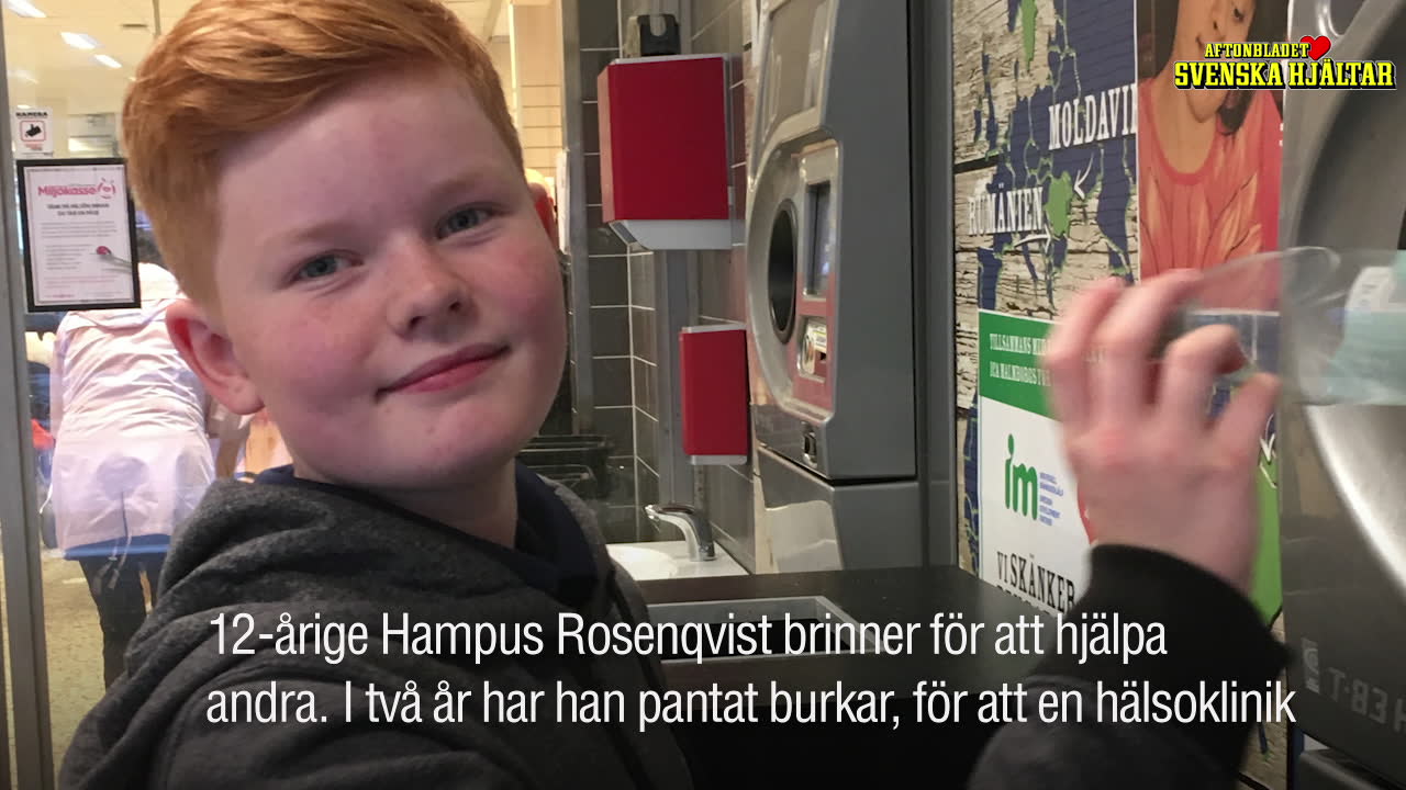 Hampus pantar burkar – till en hälsokinik i Somalia