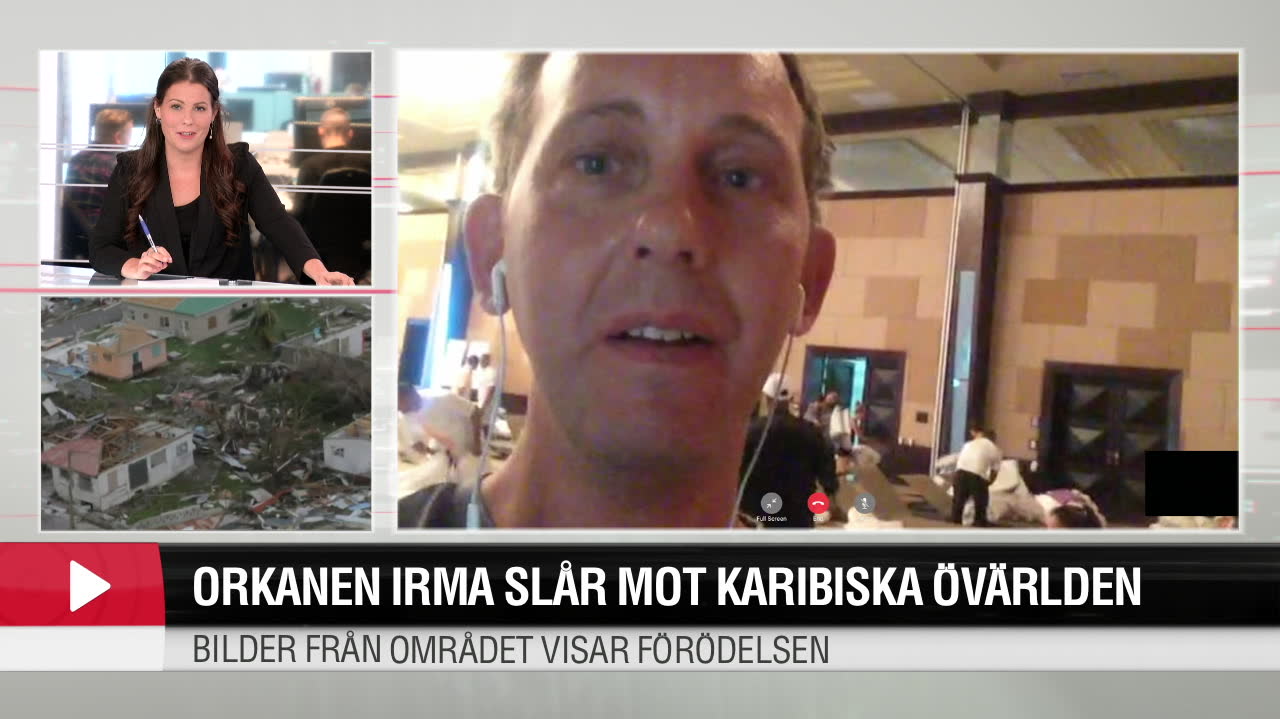 ”Man har sett det på tv förut men nu är man helt plötsligt mitt i det”