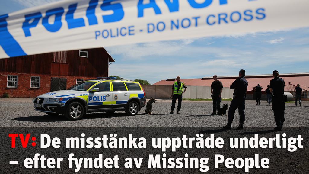 Polisen: Missing People hade kontakt med misstänkta mördarna