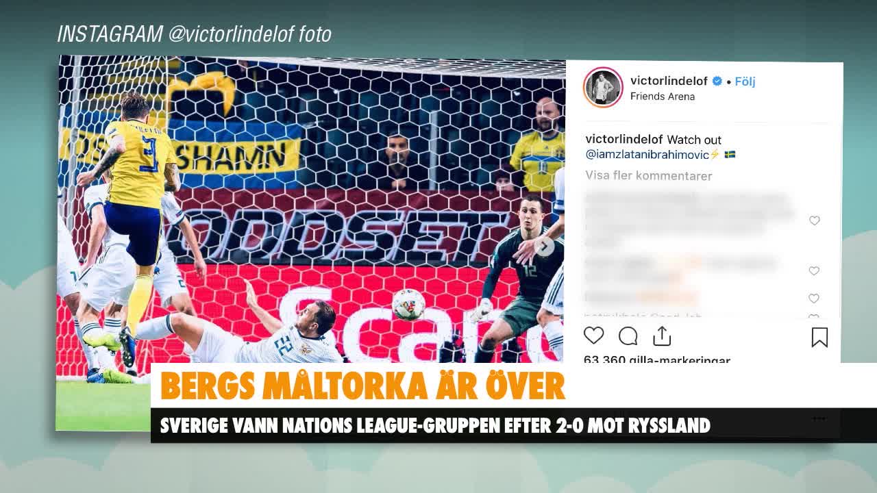 Zlatans svar – efter hälsningen