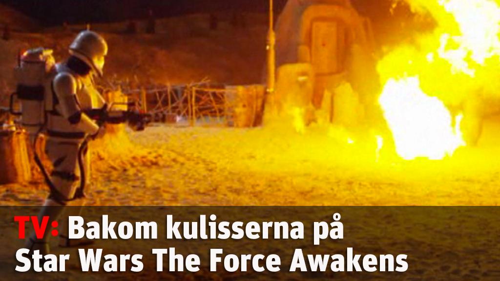 Se bakom kulisserna på nya Star Wars-filmen